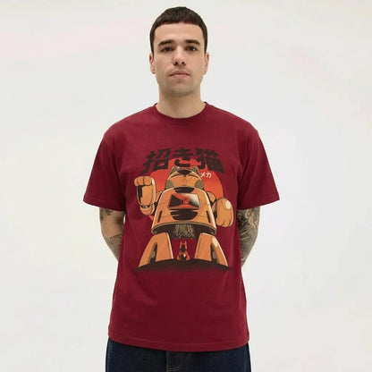 Mens Robot Cat Tee