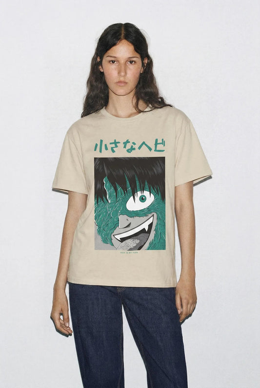 Womens Smiling Monster Tee