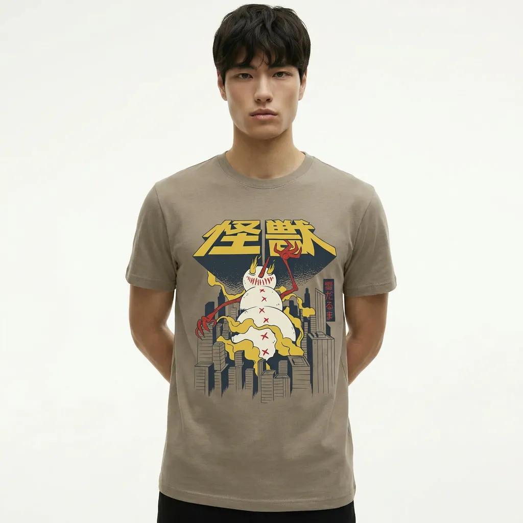 Mens Snowman Kaiju Tee